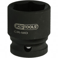Drive impact socket, 2.1/2", 60mm,2.3/8",hex socket (515.2182, KS TOOLS)