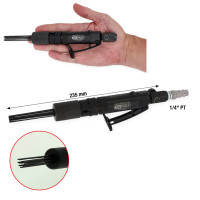 Mini pneumatinis adatinis rūdžių valytuvas (515.3980, KS TOOLS)