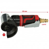 1/4" SlimPOWER mini pneumatinis štanginis atpjovimo šlifuoklis, trumpas (515.5550, KS TOOLS)