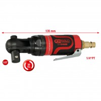 1/2" SlimPOWER mini pneimatiskais pārslēdzamais sprūdrats, 30 Nm (515.5515, KS TOOLS)