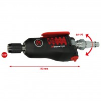 MONSTER Xtremelight mini pneimatiskais trieciena uzgaļu skrūvgriezis 1/4", 108 Nm (515.3835, KS TOOLS)