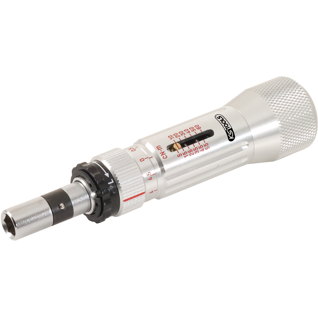 ESD dinamometrinis atsuktuvas su mikrometrine skale, 1/4", 5-60 Nm (516.3220, KS TOOLS)
