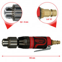3/8" SlimPOWER mini pneimatiskā taisnā urbjmašīna, 7 000 apgr./min (515.5520, KS TOOLS)