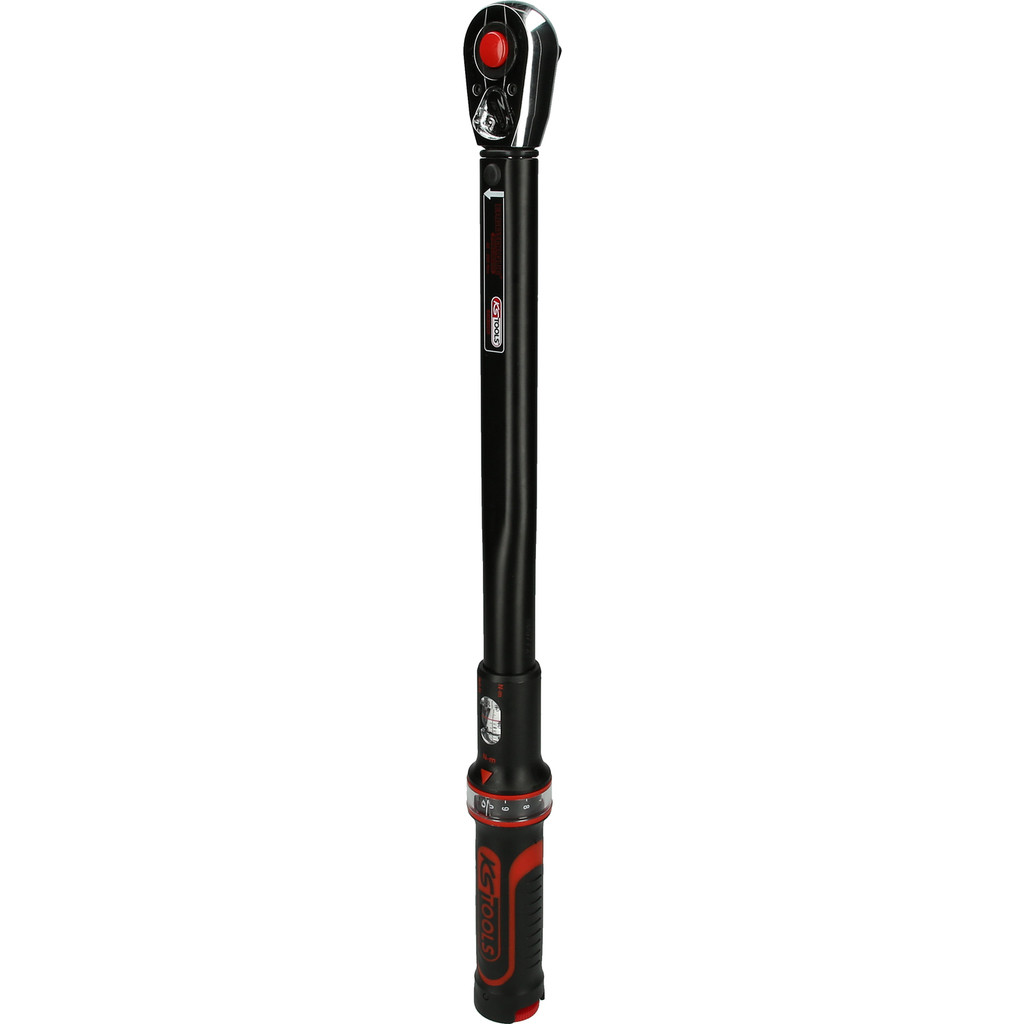 ERGOTORQUE precision dinamometrinis raktas su perjungiama terkšle, 1/2 col., 80-420 Nm (516.1582, KS TOOLS)