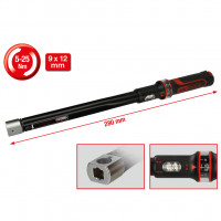 ERGOprec torque wrench,QC head, 9x12mm 5-25Nm (516.1612, KS TOOLS)
