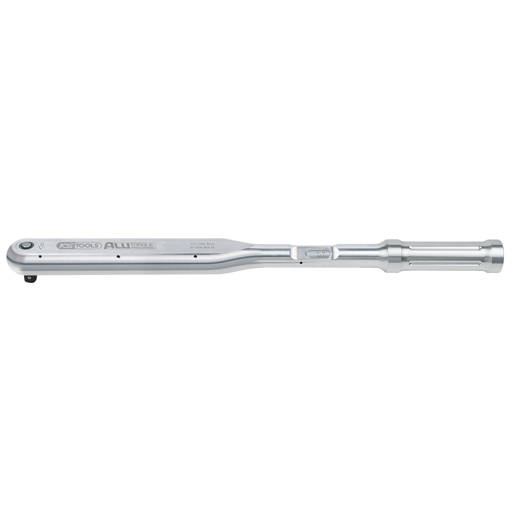ALUTORQUE precision fiksuoto momento aliumininis dinamometrinis raktas, 110-550 Nm (516.5113, KS TOOLS)