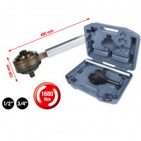 Torque Multiplier 6:1, 1/2" x 3/4", 1680 Nm (516.3740, KS TOOLS)