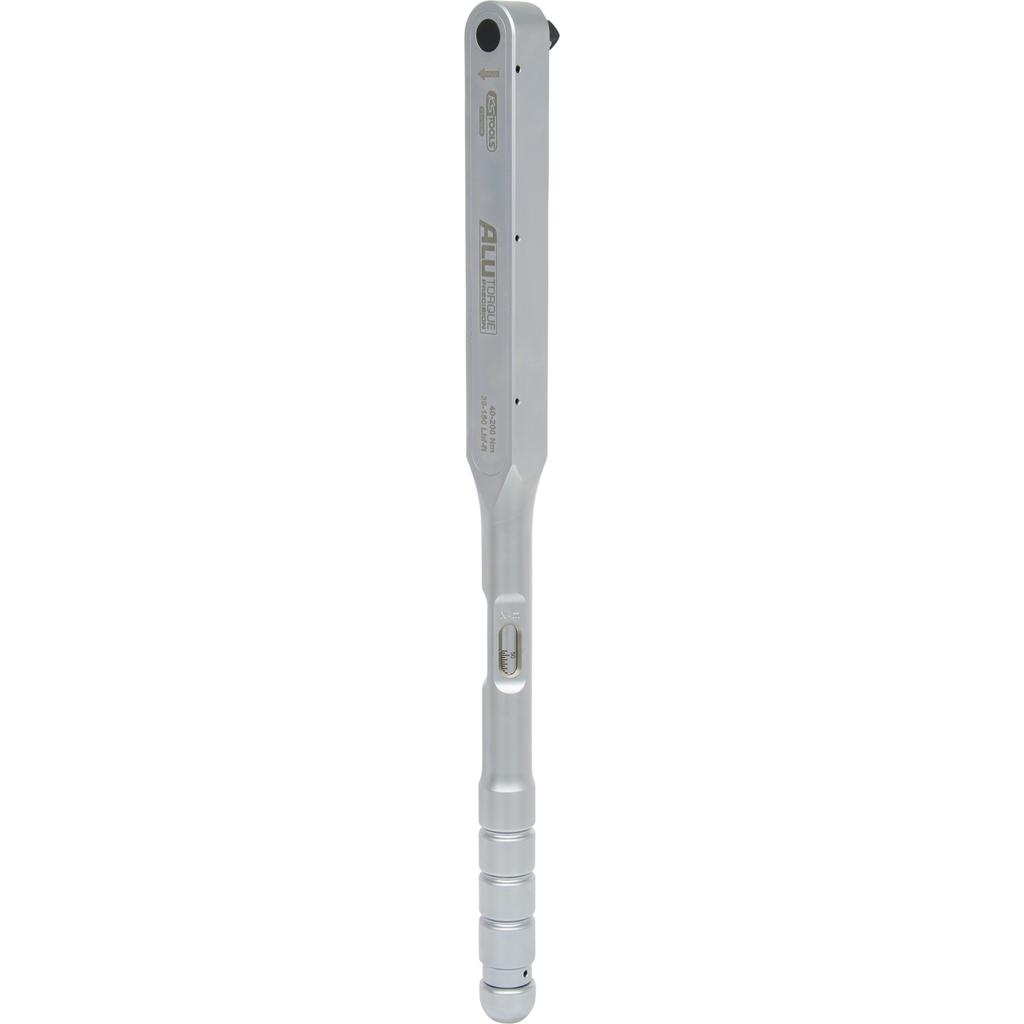 ALUTORQUE precision aliumininis dinamometrinis raktas, 40-200 Nm (516.5036, KS TOOLS)