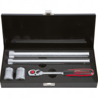 3/8" žvakių įsukimo įrankių su momento ribotuvu rinkinys, 5 vnt., 18/24 Nm (517.1140, KS TOOLS)