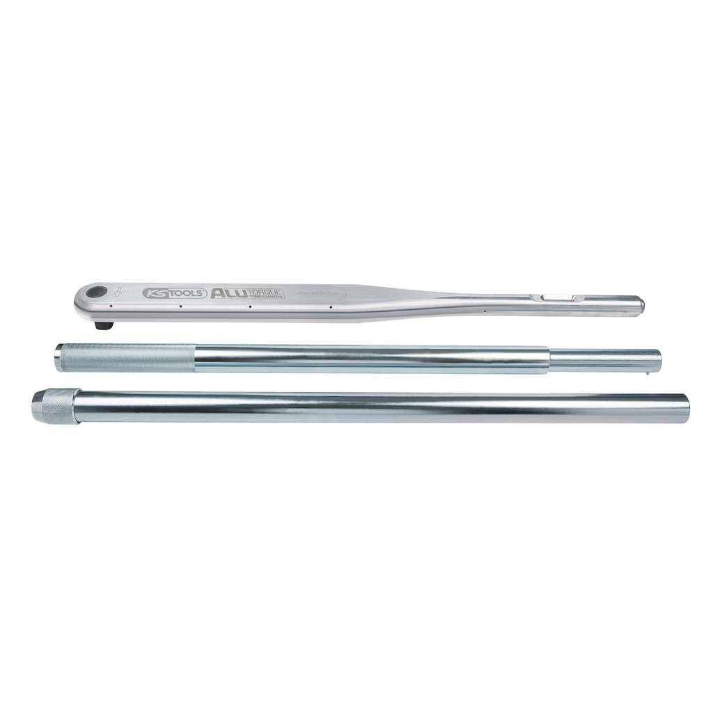 ALUTORQUE precision aliumininis dinamometrinis raktas, 750-2000 Nm (516.5054, KS TOOLS)