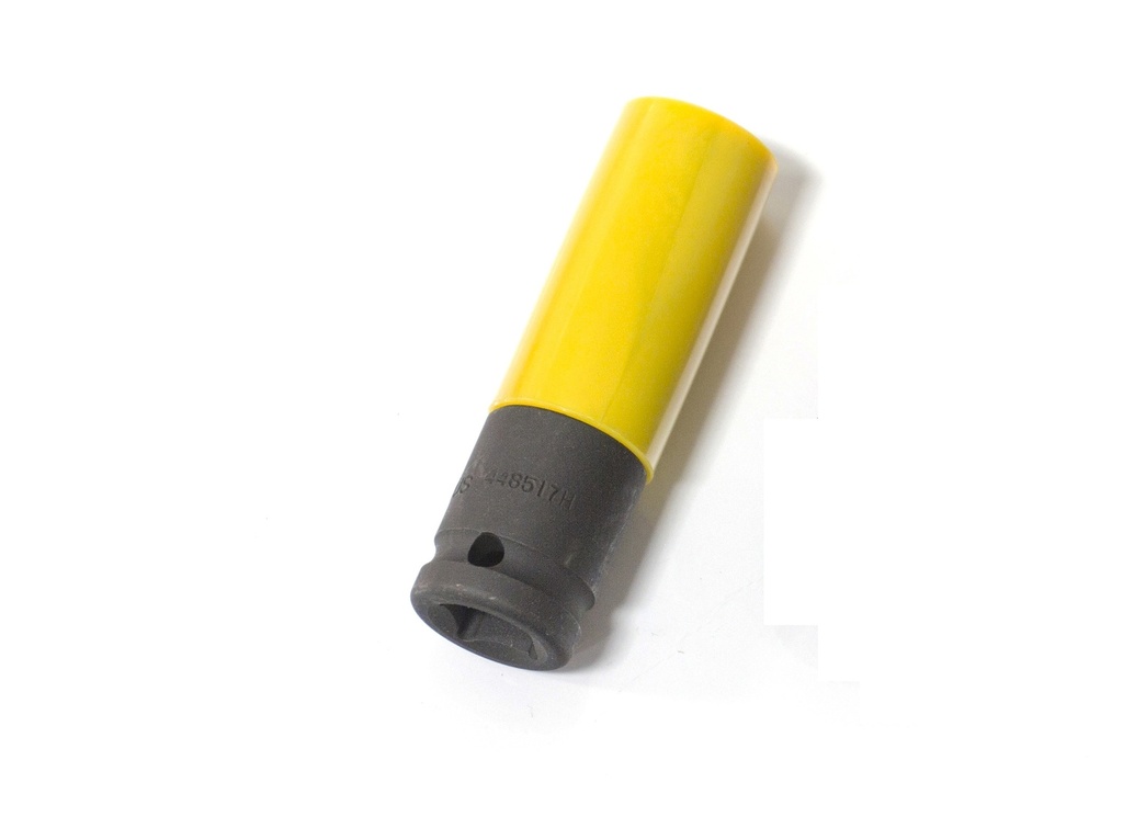 Impact socket 1/2 long thin wall 17mm (448517-W, GENIUS)