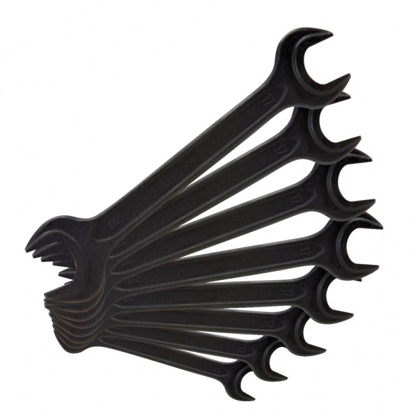 HD open end spanner set,10pcs, 6-32mm (517.1491, KS TOOLS)