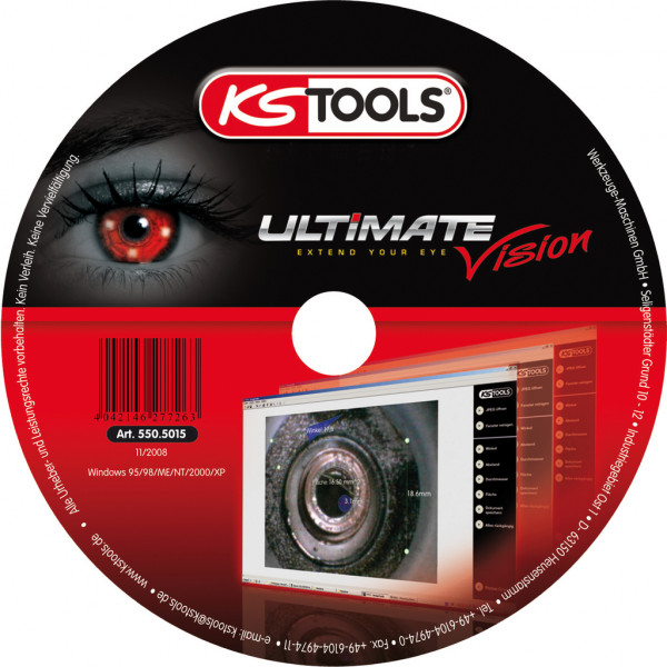 ULTIMATEvision programinė įranga techninei dokumentacijai (550.5015, KS TOOLS)