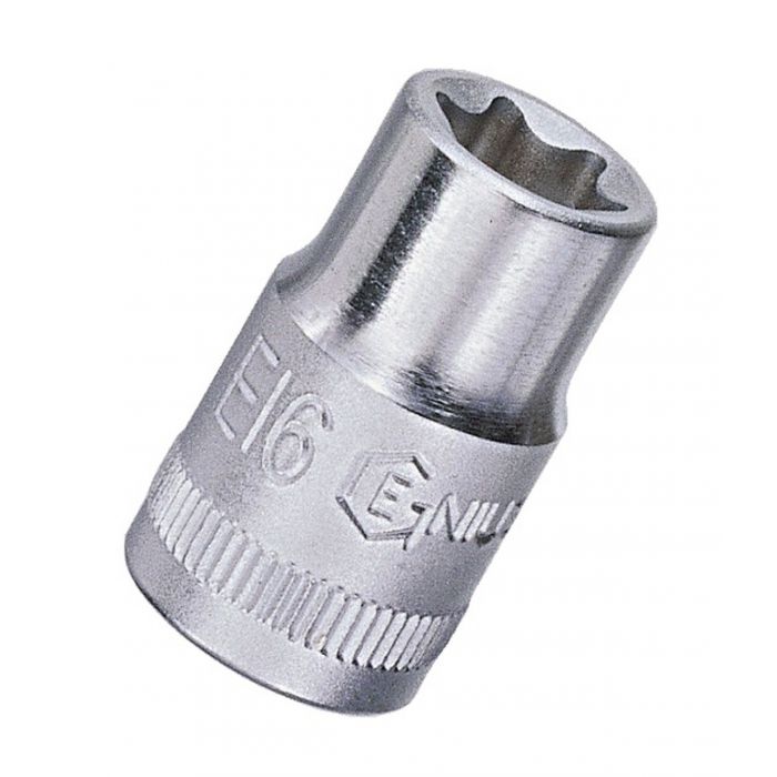 Galvutė 1/2" E-18 išorinis TORX (454518, GENIUS)