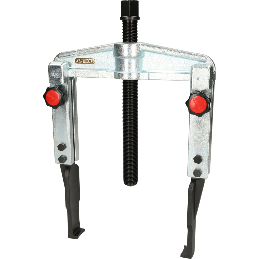 Narrow universal puller, 2-arm, long hooks with quick-clamp function (620.0068, KS TOOLS)