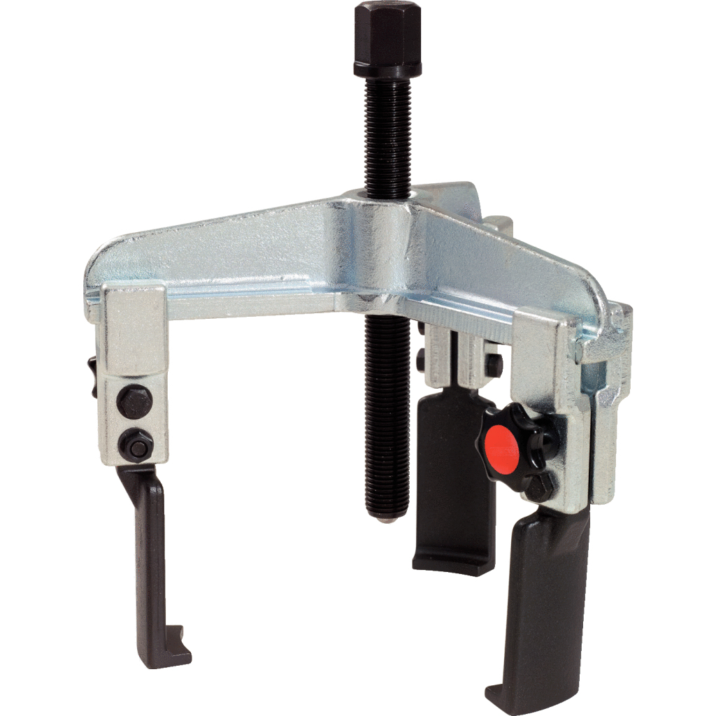 3 leg puller, narrow legs, 50-160mm quick release (630.1103, KS TOOLS)