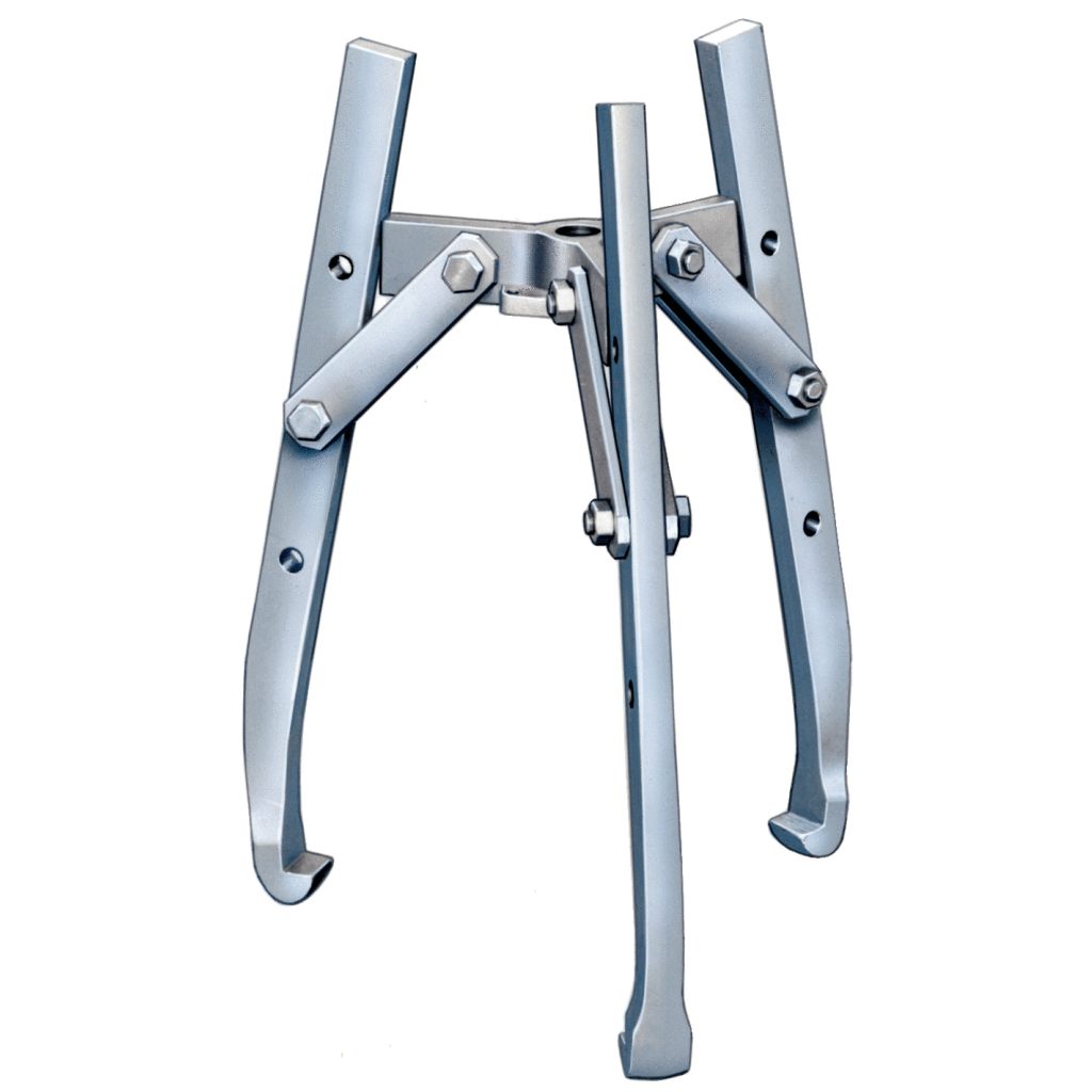 Universal puller, 3-arm, for use with hydraulic cylinder, 50 t (640.0350, KS TOOLS)