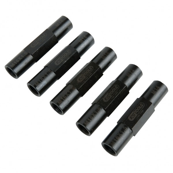 Adapters for wheel studs with internal thread M14 and M16x1.5, 5 pcs (700.1485, KS TOOLS)