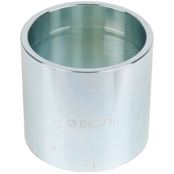 Piespiešanas čaula, iekšējais Ø 76 mm, ārējais Ø 86 mm, paredzēta 700.1800 (700.1800-02, KS TOOLS)