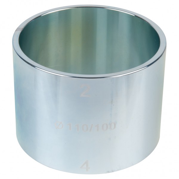 Prispaudimo įvorė, vidinis Ø 100 mm, išorinis Ø 110 mm, skirta 700.1800 (700.1800-26, KS TOOLS)