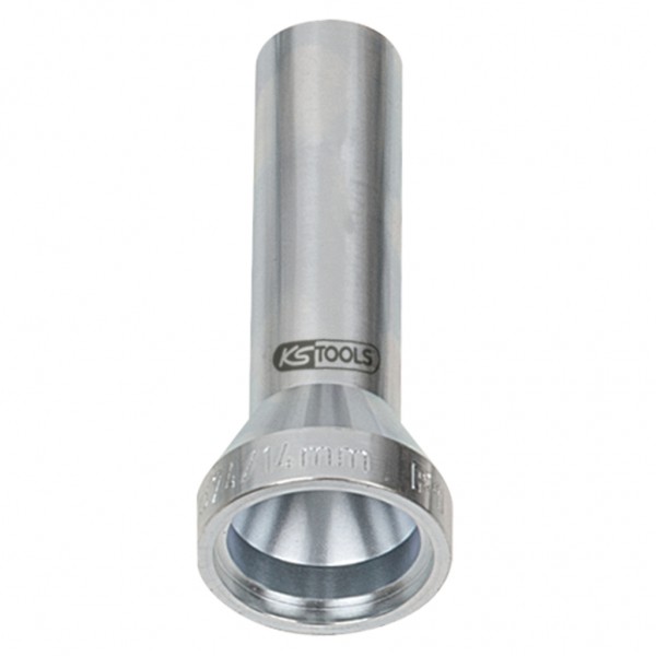Pakāpju piespiešanas čaula, iekšējais Ø 14 mm, ārējais Ø 24 mm (700.2356, KS TOOLS)
