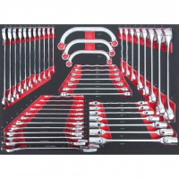 Spanner-Set, 48pcs system insert (711.0048, KS TOOLS)