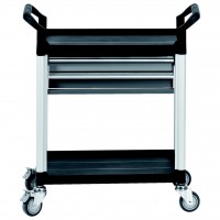 Workshop service trolley, with 2 drawers (800.0030, KS TOOLS)
