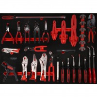 Knaibļu komplekts putuplasta ieliktnī, 34 gab. (821.0034, KS TOOLS)
