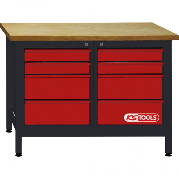 Workbench 8 drawers (865.0007, KS TOOLS)