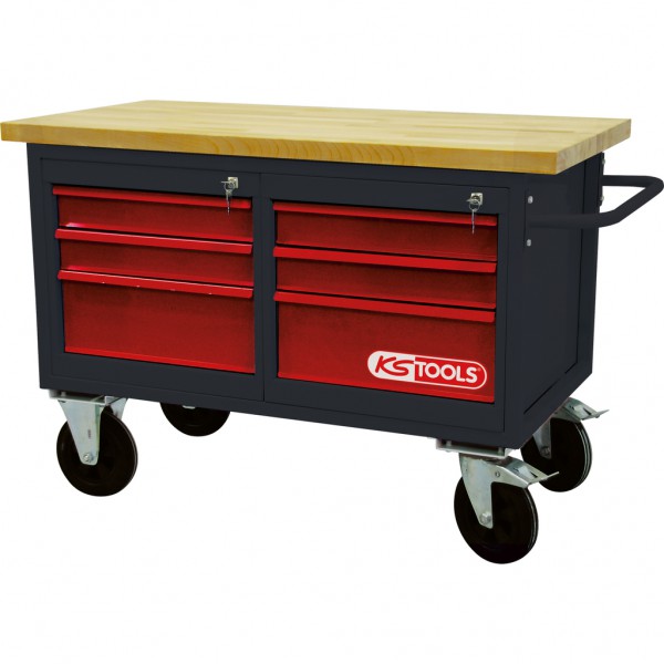 Workbench with wheels (865.0011, KS TOOLS)