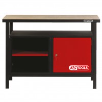 Darbagalds ar 1 durvīm, 840x1200x600 mm (865.0001, KS TOOLS)