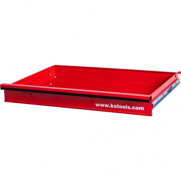Atvilktne ar vietnes uzrakstu un lodīšu vadotnēm P10/P15, 568x398x65 mm (873.1008-R004P, KS TOOLS)