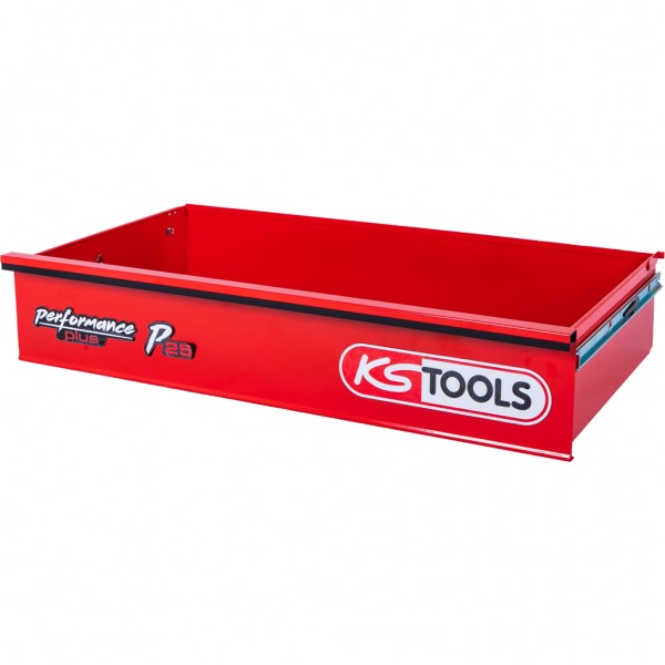 Atvilktne ar logotipu un lodīšu vadotnēm P25, 755x398x145 mm (873.3008-R003P, KS TOOLS)