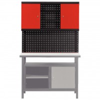 Rear wall system workbench (865.0009, KS TOOLS)