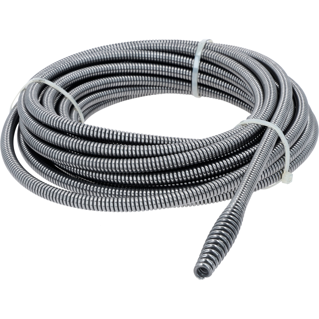 Atsarginė spiralė vamzdžių valymo įrenginiui Ø 10 mm, L=9,5 m (900.2422, KS TOOLS)