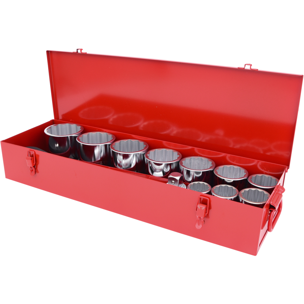 1″ CLASSIC 12 skaldņu muciņu komplekts, 15 gab. (911.0814, KS TOOLS)