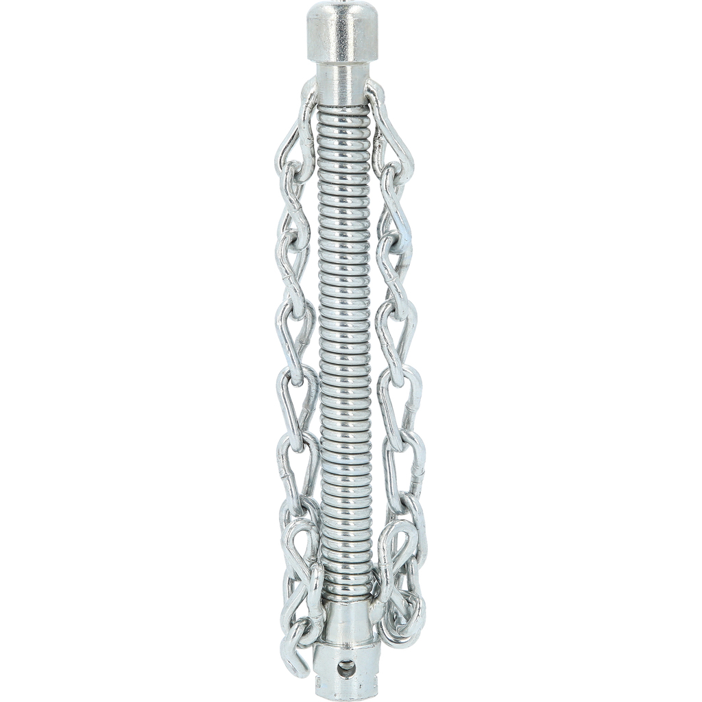 Grandininė sukamoji galvutė Ø 30 mm, 2 lygios grandinės, spiralei 16 mm (900.2185, KS TOOLS)