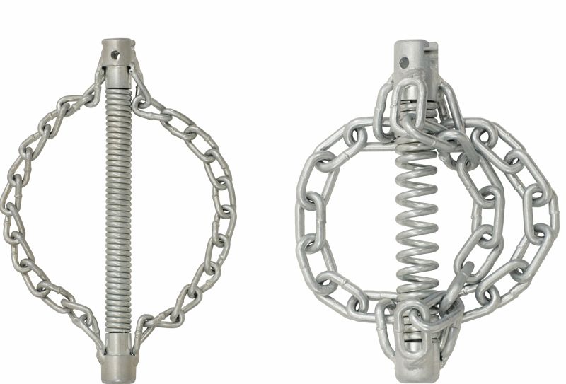 Ķēžu rotējošā galva Ø 45 mm, 4 gludas ķēdes, spirālei 22 mm (900.2289, KS TOOLS)