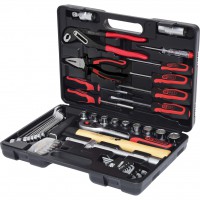 Įrankių rinkinys 1/4"+1/2", 50 vnt. (911.0650, KS TOOLS)
