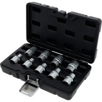 1/2" Torx-E galvučių rinkinys, E10–E24, 9 vnt. (911.4410, KS TOOLS)