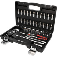 1/4 inch hexagon socket set, 51 pcs (911.0651, KS TOOLS)
