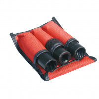 1/2" smūginių specialaus profilio galvučių rinkinys, 17–21 mm, 3 vnt. (913.1280, KS TOOLS)