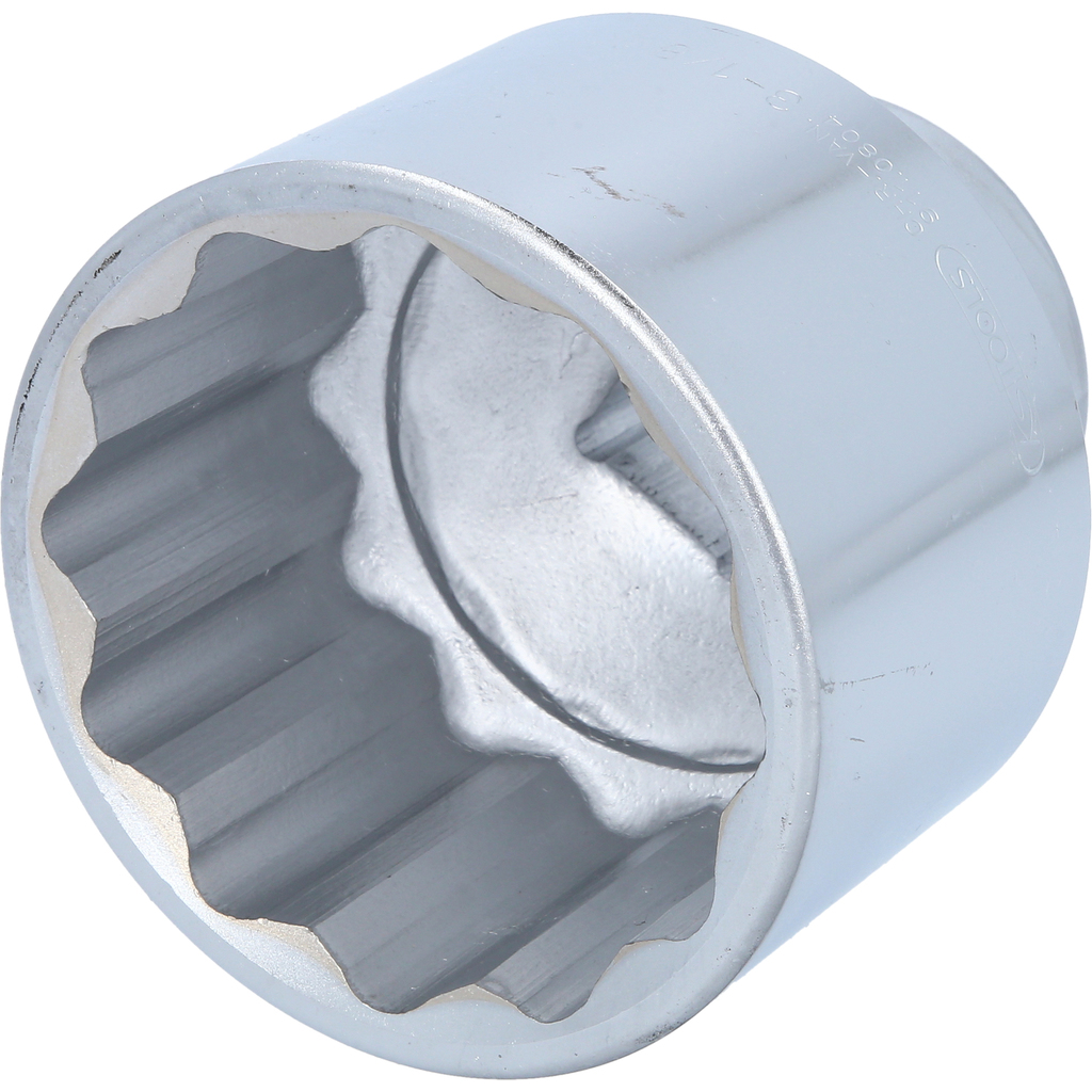1" 12-point socket, short, 3.1/8" (911.0804, KS TOOLS)