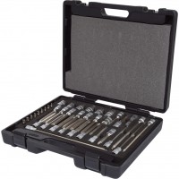 Automotive bit socket set, 1/4"+1/2" 38pcs (911.4500, KS TOOLS)
