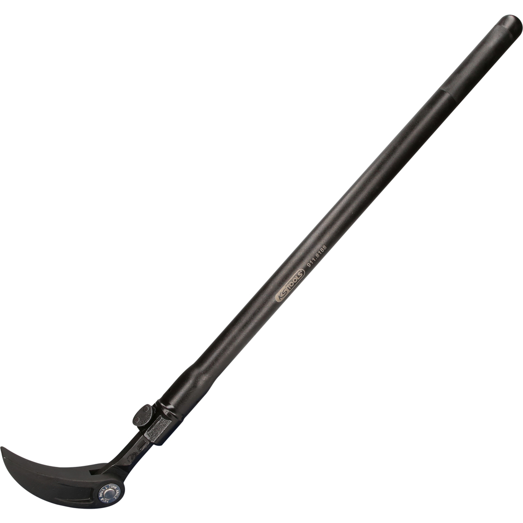 Joint-head pry bar + telescopic handle 865 - 1350 mm (911.8188, KS TOOLS)