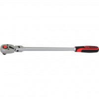 1/2" lankstinė perjungiama terkšlė, 72 dantys, 440 mm (914.1296, KS TOOLS)