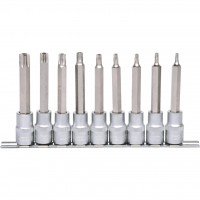 TX bit socket set tamperproof,9pcs, 1/2" TB6-TB20 (917.1790, KS TOOLS)