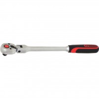 3/8" lankstinė perjungiama terkšlė, 72 dantys, 275 mm (914.3896, KS TOOLS)