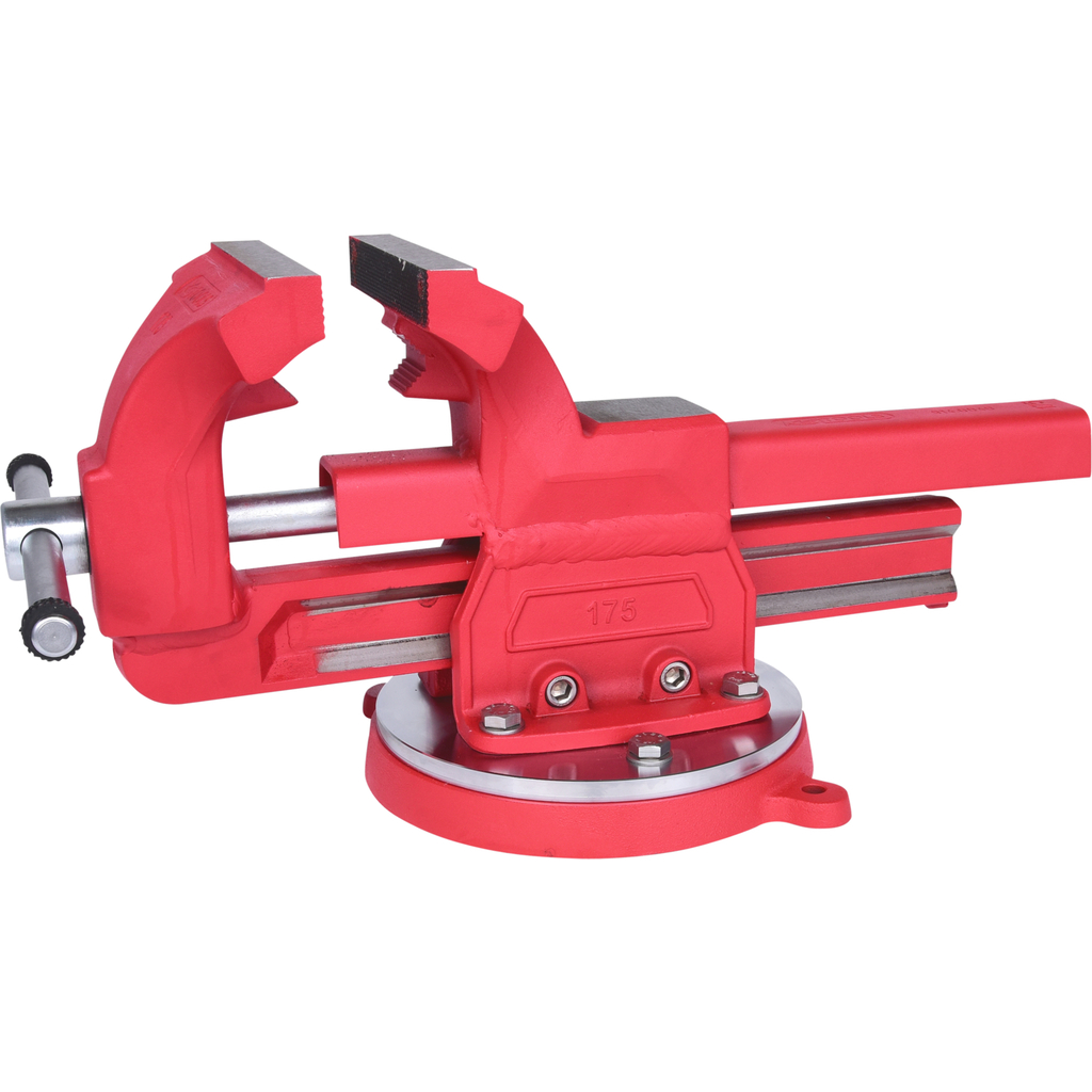 Lygiagretieji spaustuvai su pasukamu pagrindu, 175 mm (914.0040, KS TOOLS)