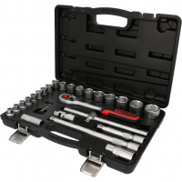 1/2" muciņu komplekts, 28 gab. (917.0728, KS TOOLS)